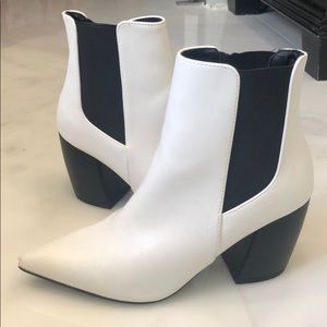 Lulu’s White Booties